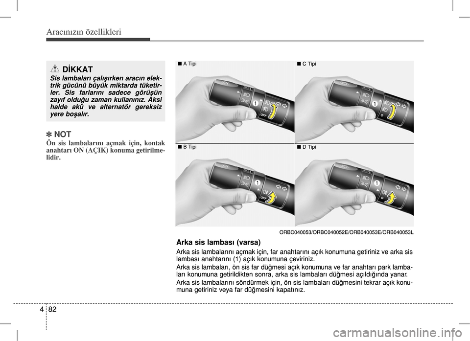 Hyundai Accent Blue 2017  Kullanım Kılavuzu (in Turkish) 