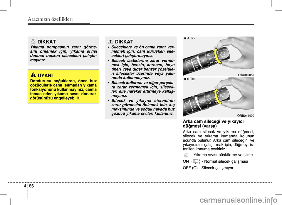 Hyundai Accent Blue 2017  Kullanım Kılavuzu (in Turkish) 