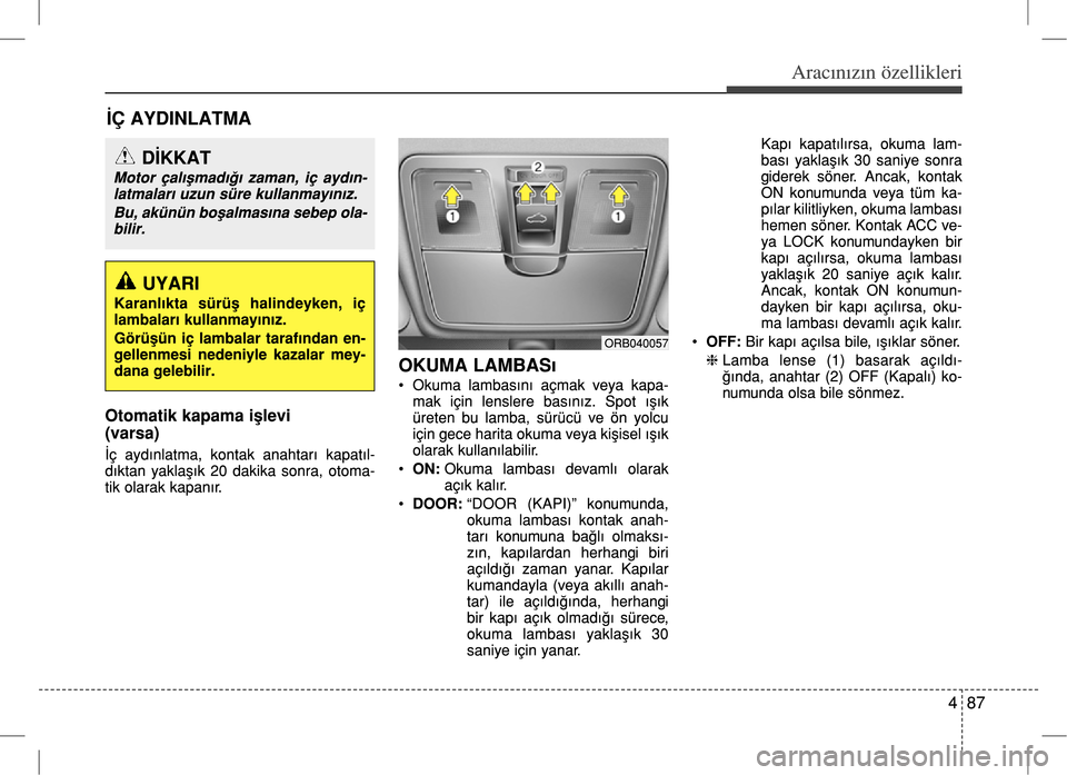 Hyundai Accent Blue 2017  Kullanım Kılavuzu (in Turkish) 