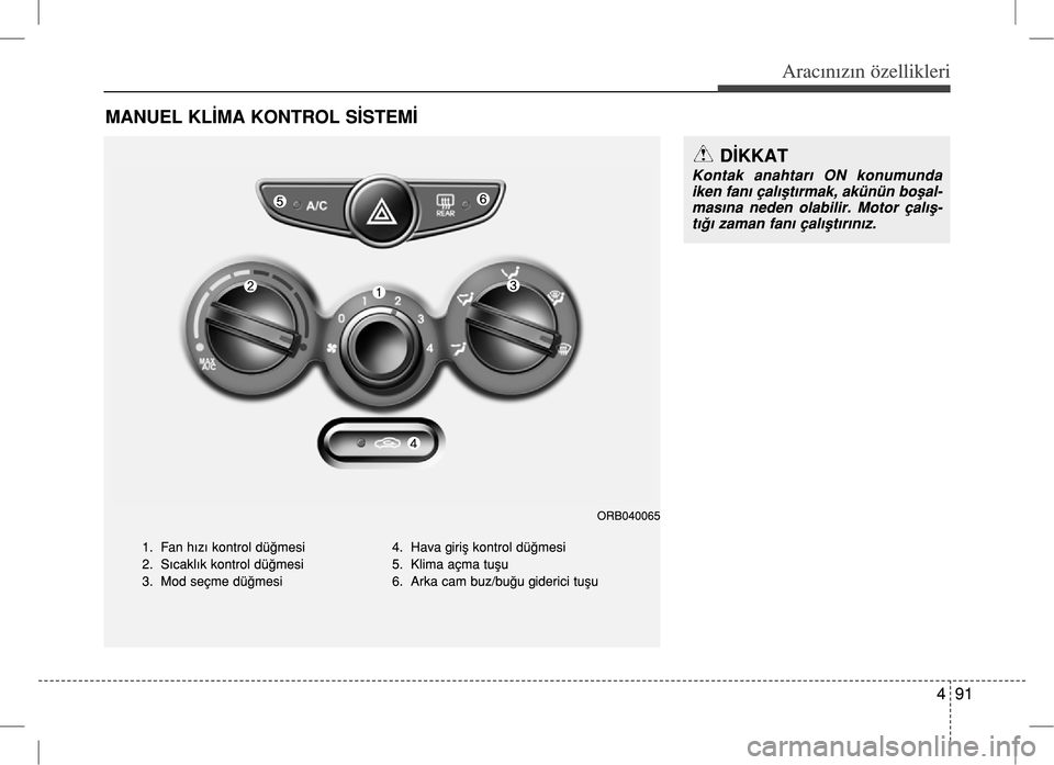Hyundai Accent Blue 2017  Kullanım Kılavuzu (in Turkish) 