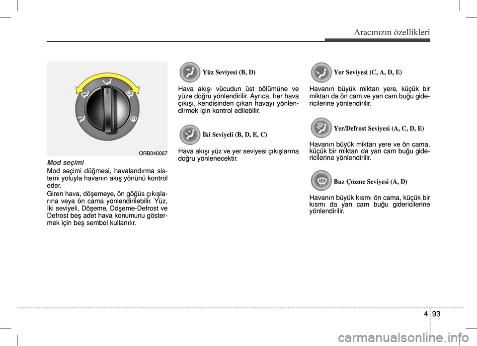 Hyundai Accent Blue 2017  Kullanım Kılavuzu (in Turkish) 