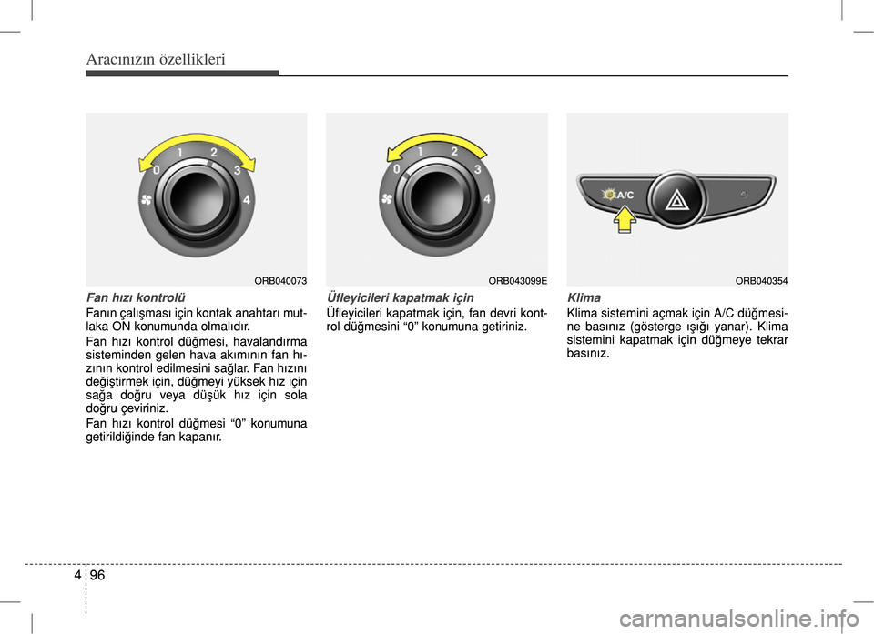 Hyundai Accent Blue 2017  Kullanım Kılavuzu (in Turkish) 