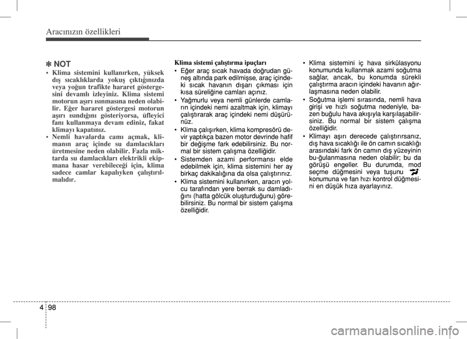 Hyundai Accent Blue 2017  Kullanım Kılavuzu (in Turkish) 