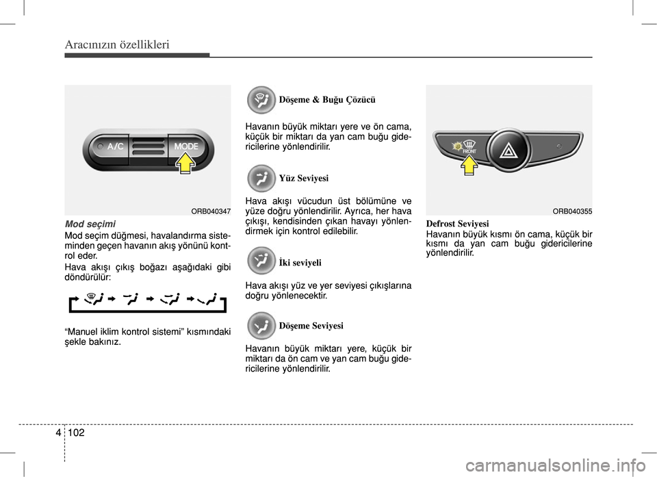 Hyundai Accent Blue 2017  Kullanım Kılavuzu (in Turkish) 