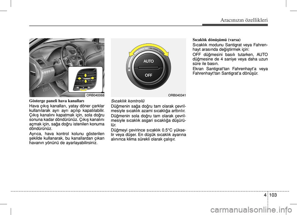 Hyundai Accent Blue 2017  Kullanım Kılavuzu (in Turkish) 