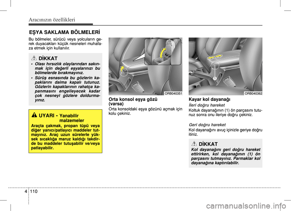 Hyundai Accent Blue 2017  Kullanım Kılavuzu (in Turkish) 