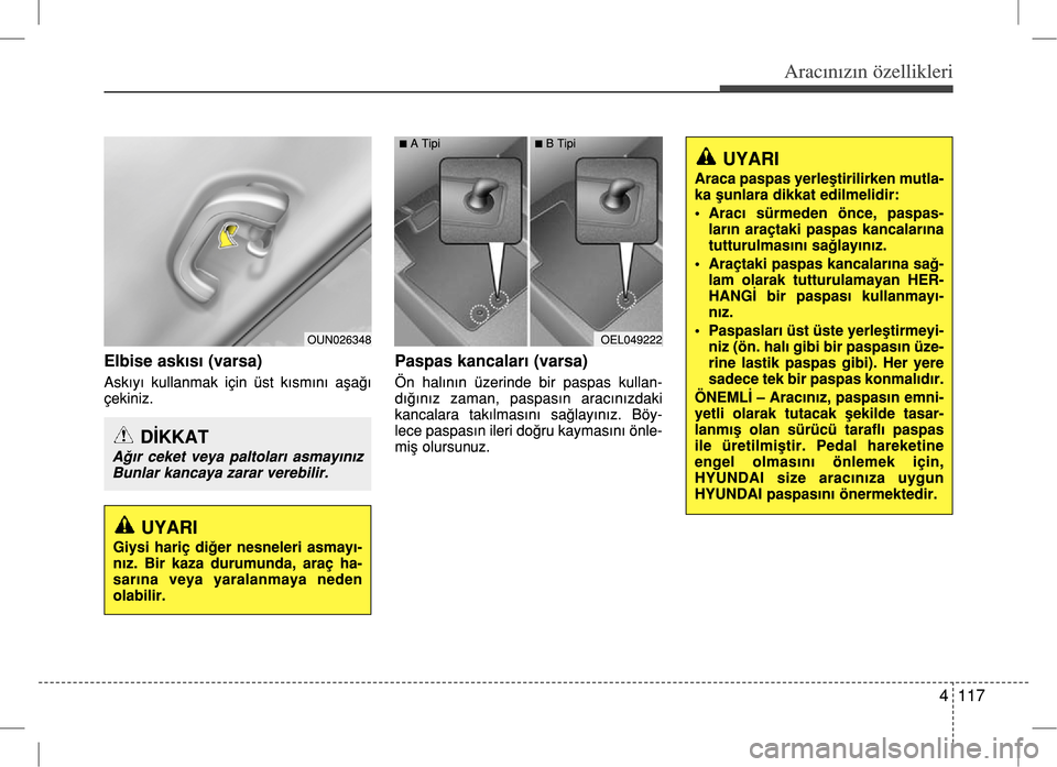 Hyundai Accent Blue 2017  Kullanım Kılavuzu (in Turkish) 