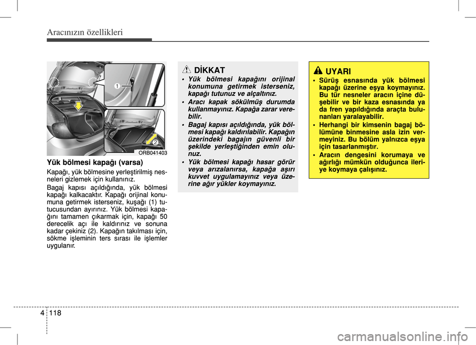 Hyundai Accent Blue 2017  Kullanım Kılavuzu (in Turkish) 