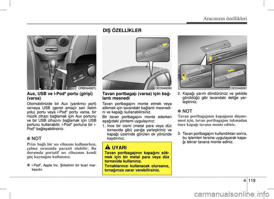 Hyundai Accent Blue 2017  Kullanım Kılavuzu (in Turkish) 