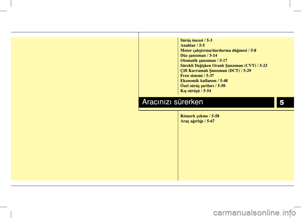 Hyundai Accent Blue 2017  Kullanım Kılavuzu (in Turkish) 