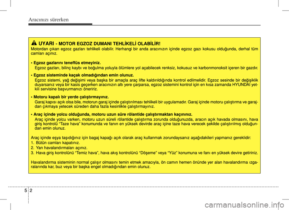 Hyundai Accent Blue 2017  Kullanım Kılavuzu (in Turkish) 