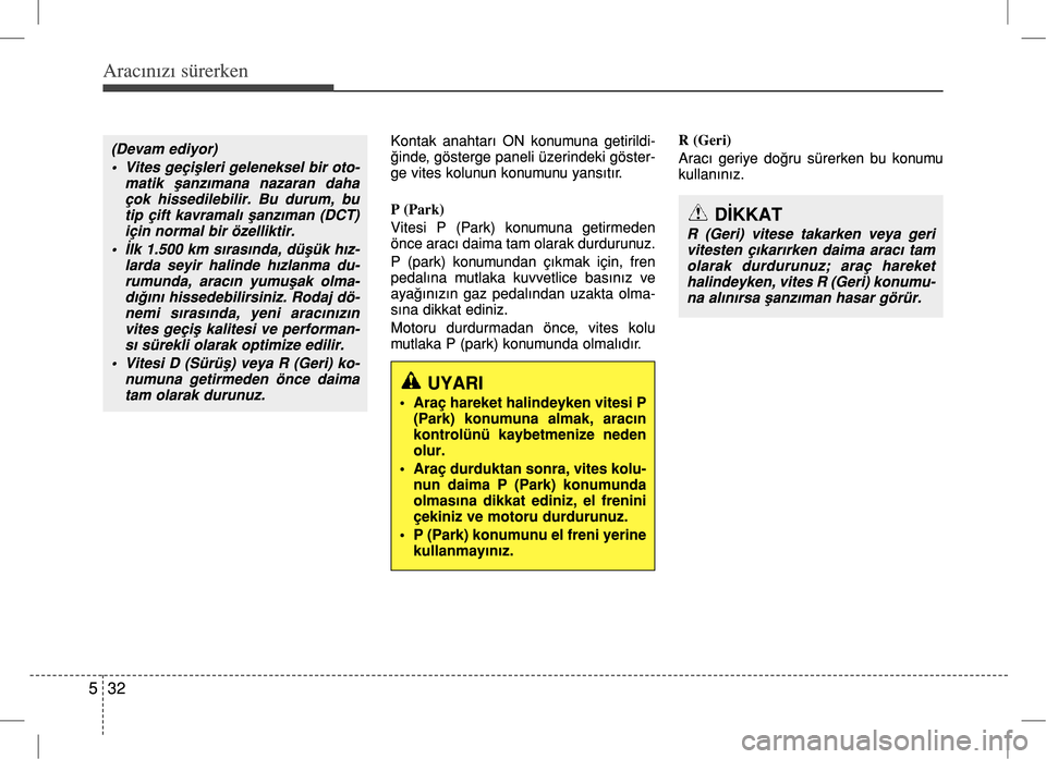 Hyundai Accent Blue 2017  Kullanım Kılavuzu (in Turkish) 