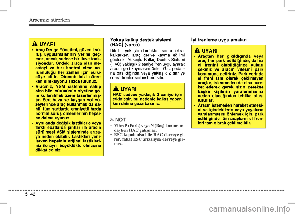 Hyundai Accent Blue 2017  Kullanım Kılavuzu (in Turkish) 