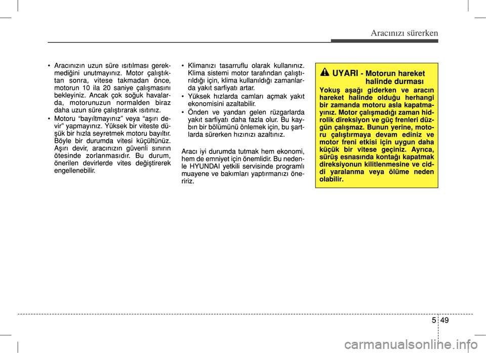 Hyundai Accent Blue 2017  Kullanım Kılavuzu (in Turkish) 