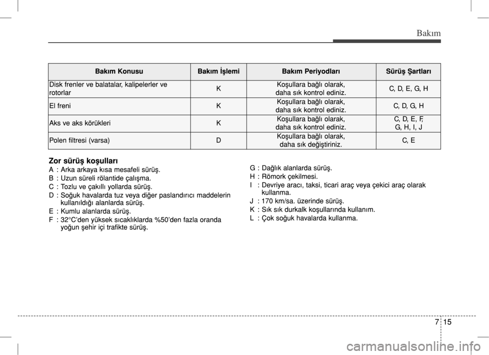 Hyundai Accent Blue 2017  Kullanım Kılavuzu (in Turkish) 