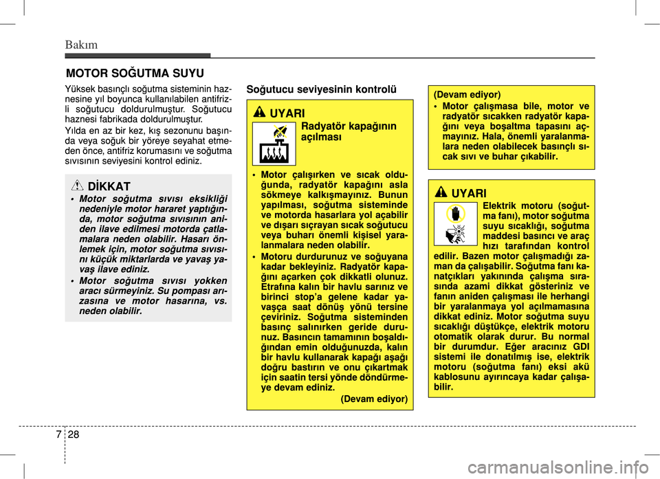 Hyundai Accent Blue 2017  Kullanım Kılavuzu (in Turkish) 