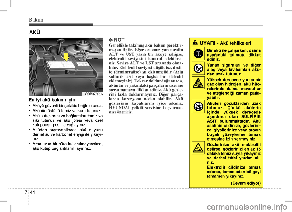 Hyundai Accent Blue 2017  Kullanım Kılavuzu (in Turkish) 