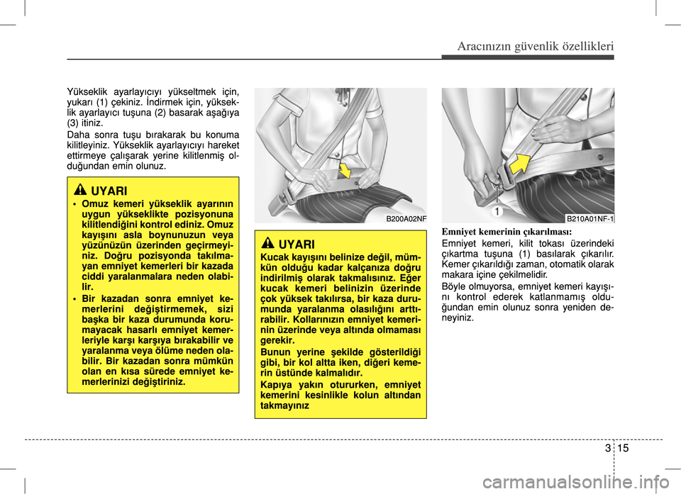 Hyundai Accent Blue 2017  Kullanım Kılavuzu (in Turkish) 