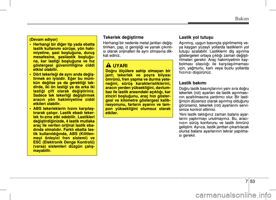Hyundai Accent Blue 2017  Kullanım Kılavuzu (in Turkish) 