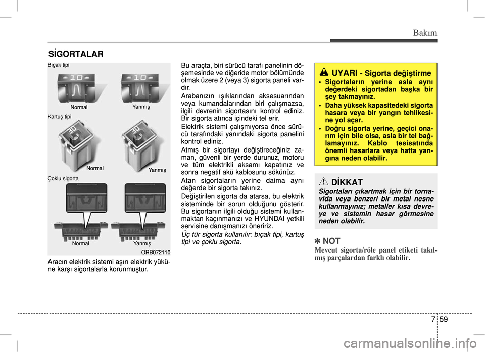 Hyundai Accent Blue 2017  Kullanım Kılavuzu (in Turkish) 