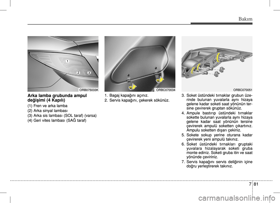 Hyundai Accent Blue 2017  Kullanım Kılavuzu (in Turkish) 