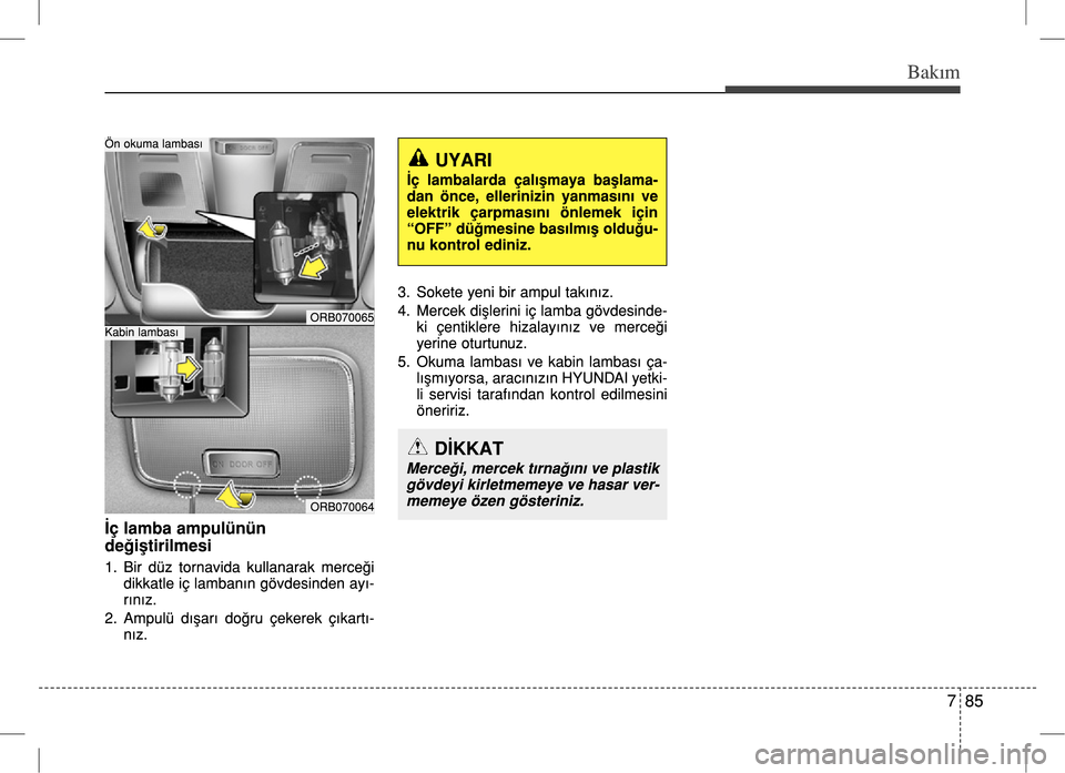 Hyundai Accent Blue 2017  Kullanım Kılavuzu (in Turkish) 