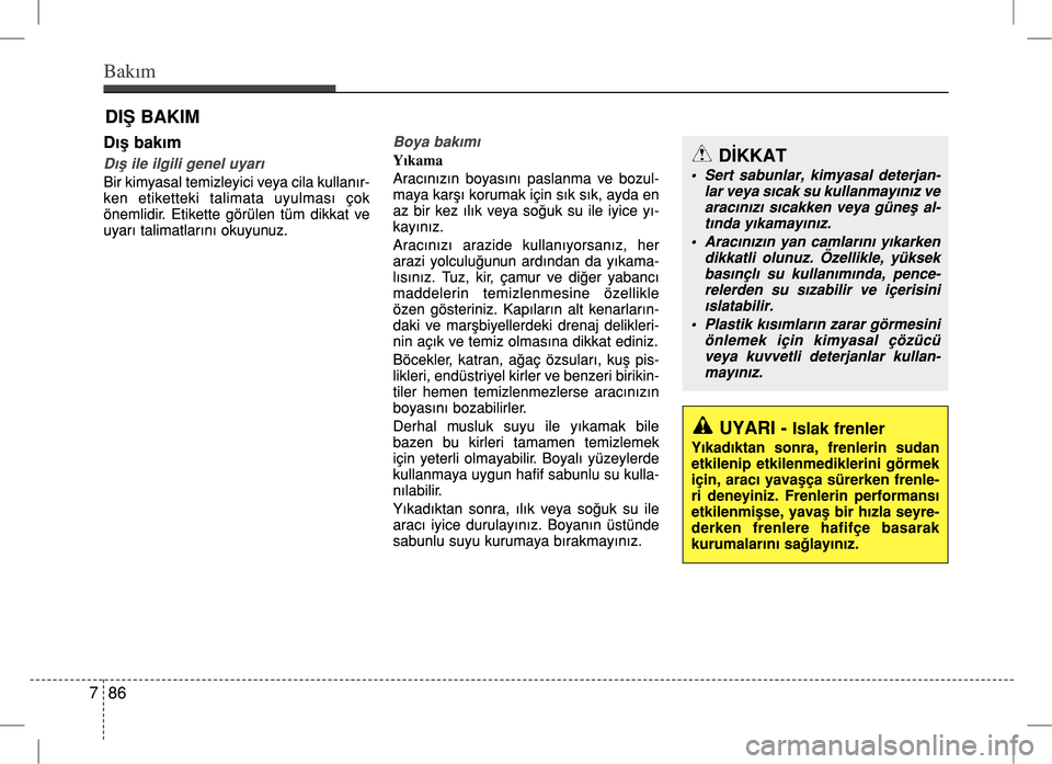 Hyundai Accent Blue 2017  Kullanım Kılavuzu (in Turkish) 