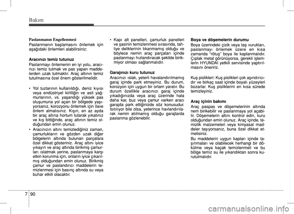 Hyundai Accent Blue 2017  Kullanım Kılavuzu (in Turkish) 