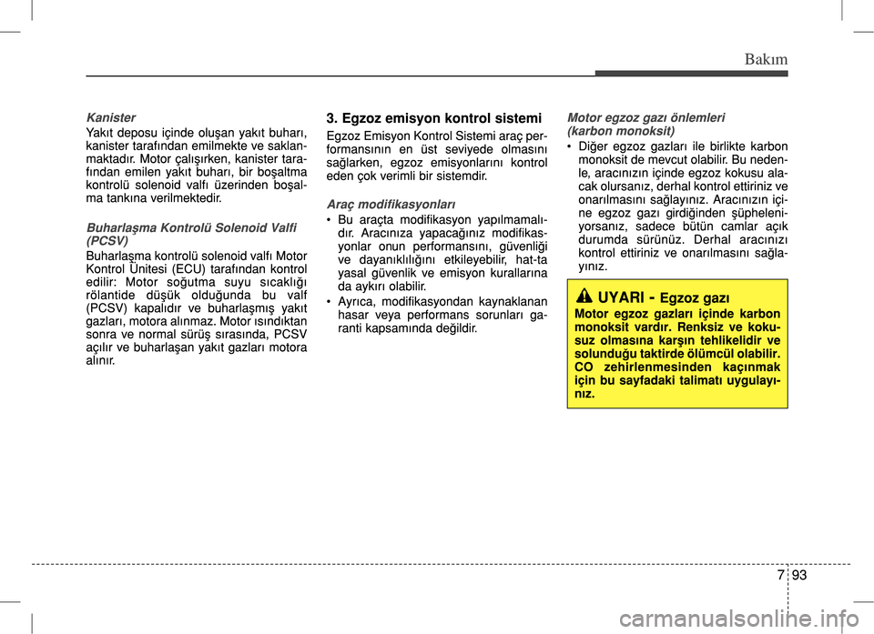 Hyundai Accent Blue 2017  Kullanım Kılavuzu (in Turkish) 