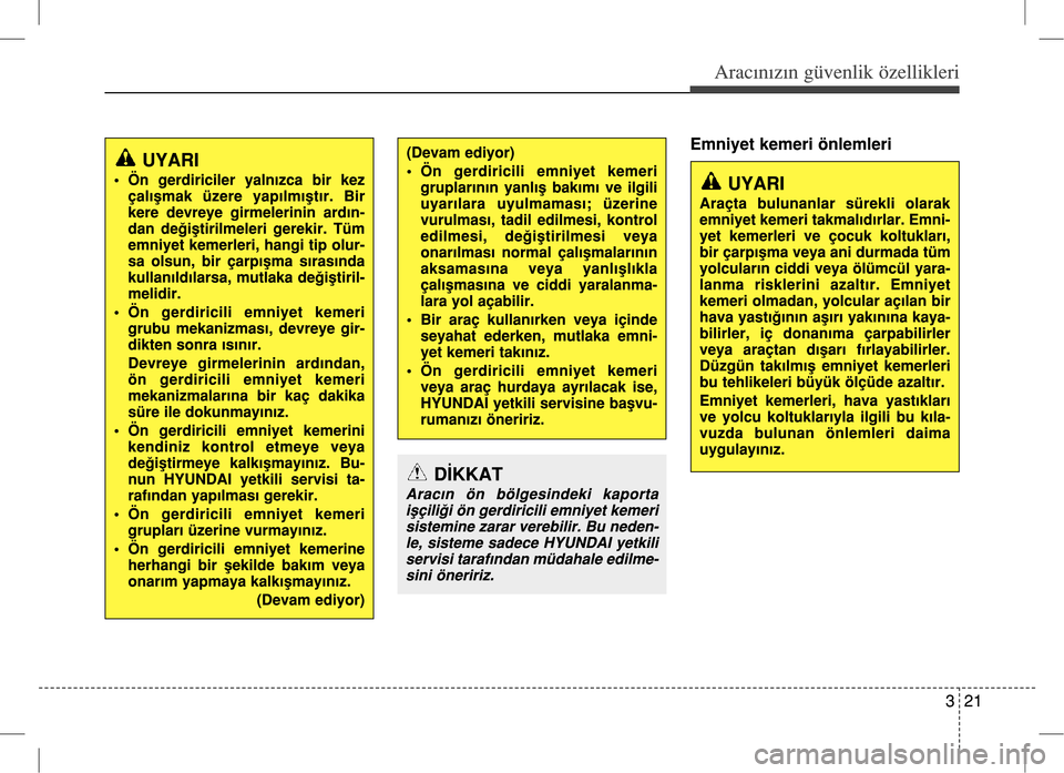 Hyundai Accent Blue 2017  Kullanım Kılavuzu (in Turkish) 