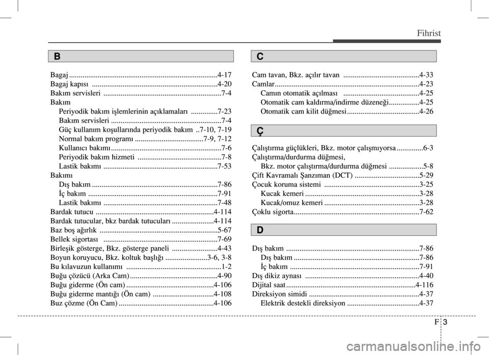 Hyundai Accent Blue 2017  Kullanım Kılavuzu (in Turkish) 