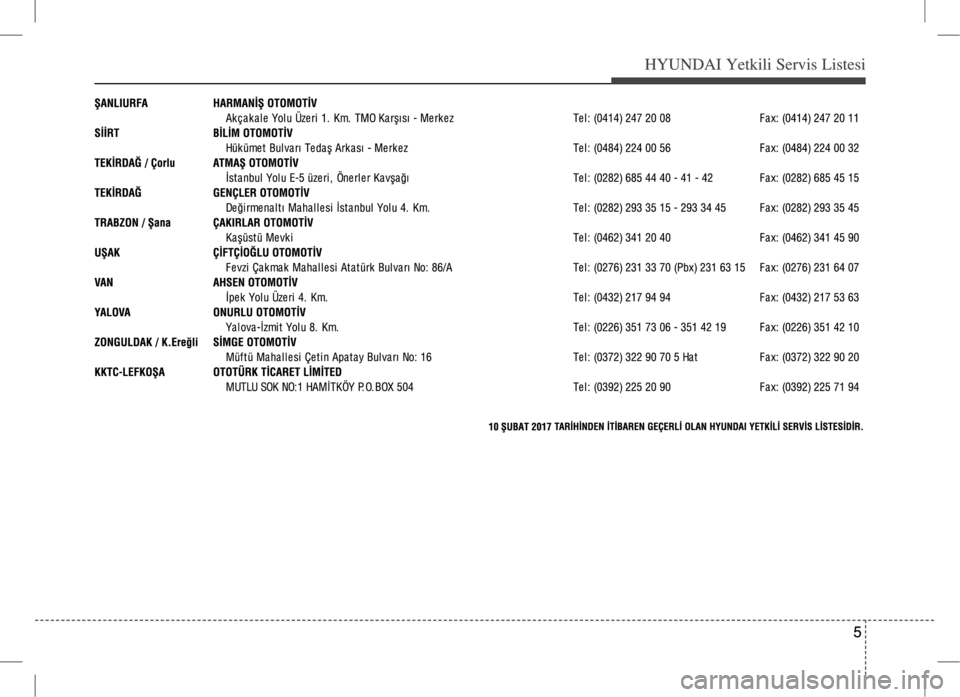 Hyundai Accent Blue 2017  Kullanım Kılavuzu (in Turkish) 