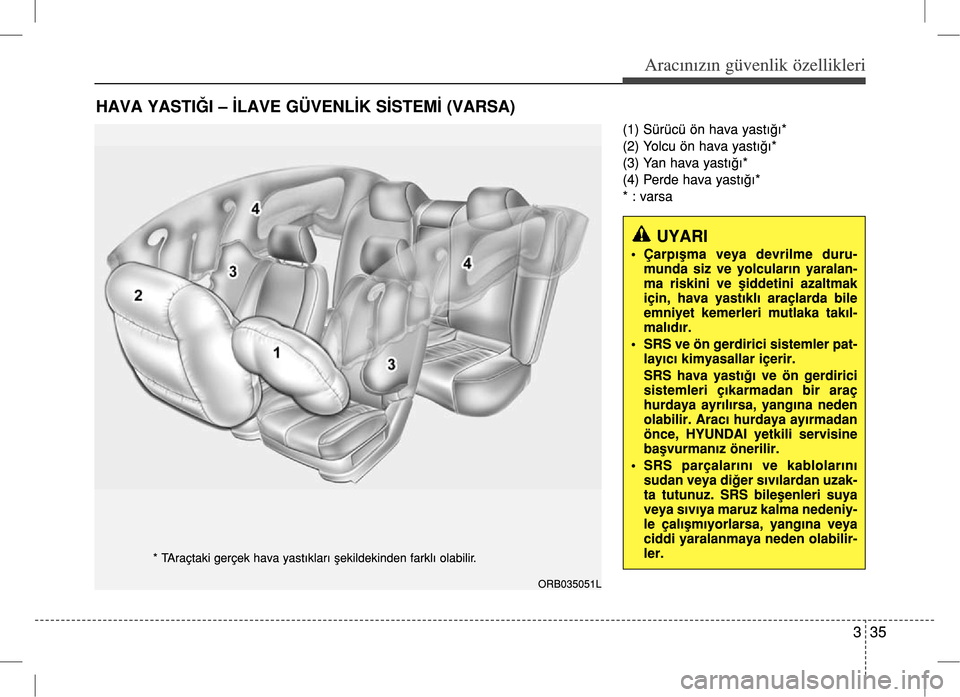 Hyundai Accent Blue 2017  Kullanım Kılavuzu (in Turkish) 