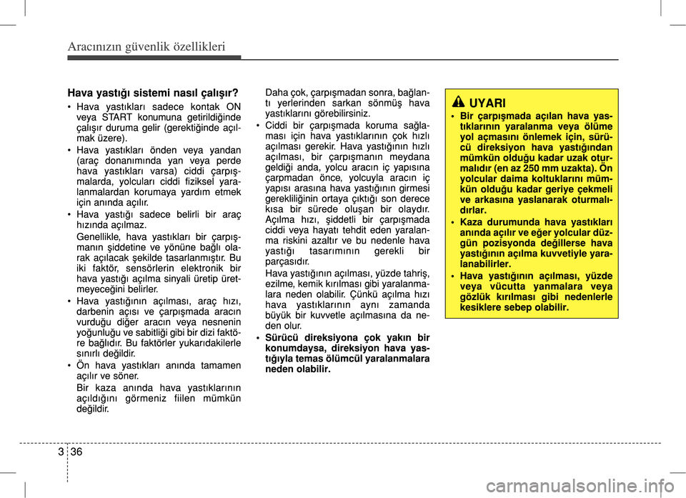 Hyundai Accent Blue 2017  Kullanım Kılavuzu (in Turkish) 