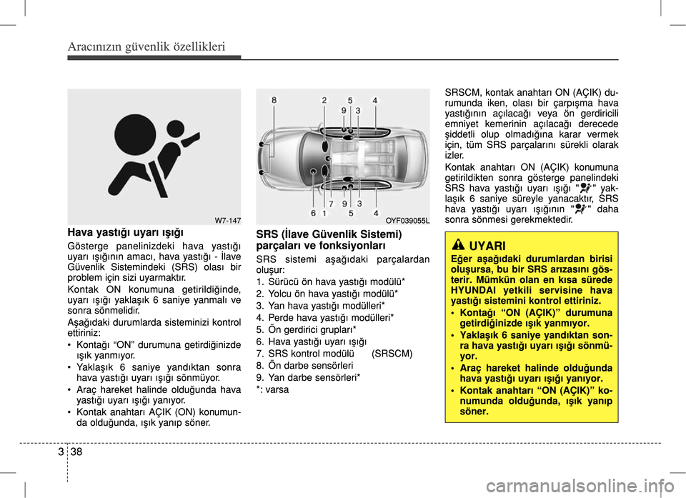 Hyundai Accent Blue 2017  Kullanım Kılavuzu (in Turkish) 