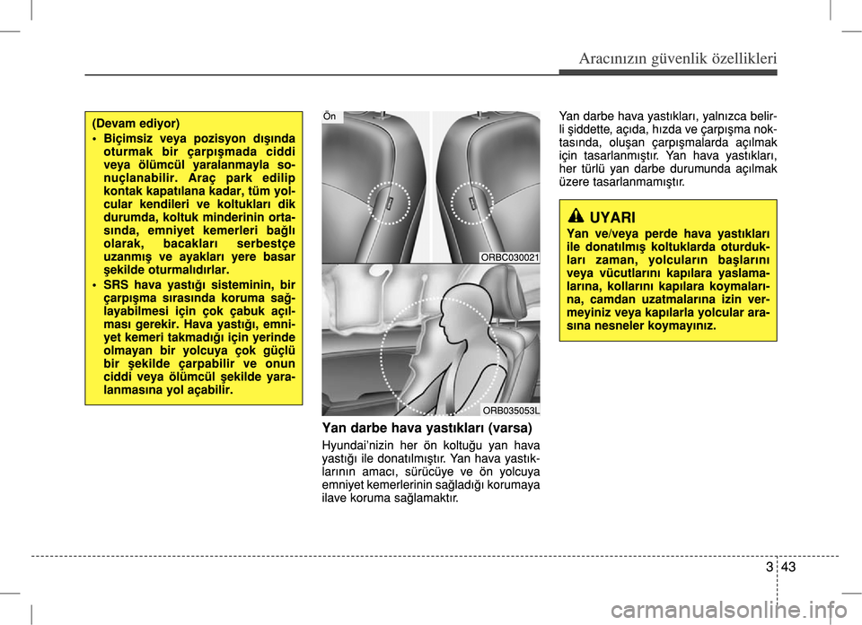 Hyundai Accent Blue 2017  Kullanım Kılavuzu (in Turkish) 