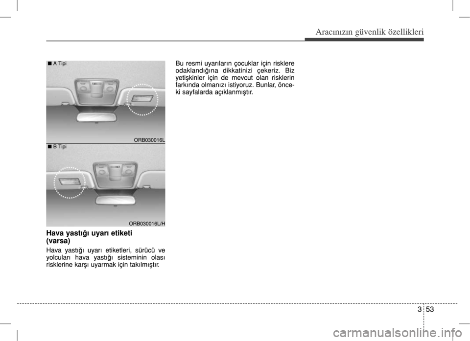 Hyundai Accent Blue 2017  Kullanım Kılavuzu (in Turkish) 