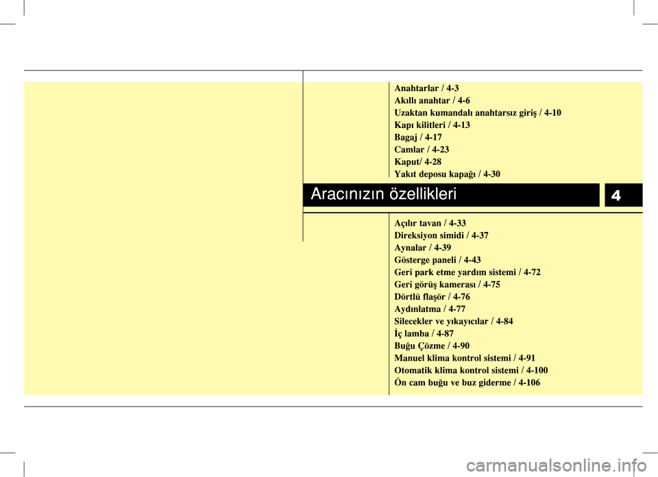 Hyundai Accent Blue 2017  Kullanım Kılavuzu (in Turkish) 