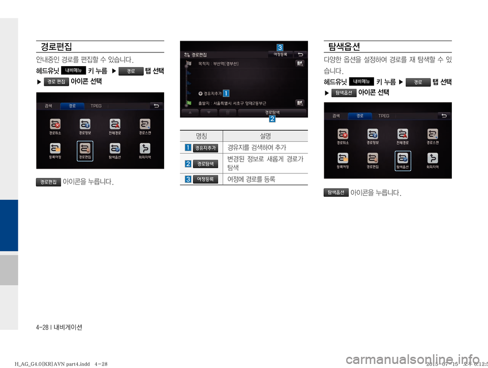 Hyundai Aslan 2015  아슬란 표준4 내비게이션 (in Korean) ������*�r:q
IÌ
ƒýž
Ø
	‰r
º
K�ƒý3�ž
Øá�û�
S	#äî�
ûX
,ë�
내비메뉴��