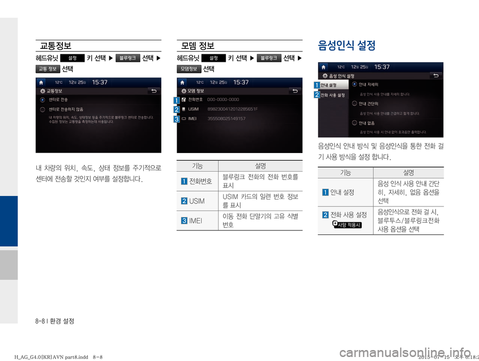 Hyundai Aslan 2015  아슬란 표준4 내비게이션 (in Korean) �����*�
ƒ�¸

