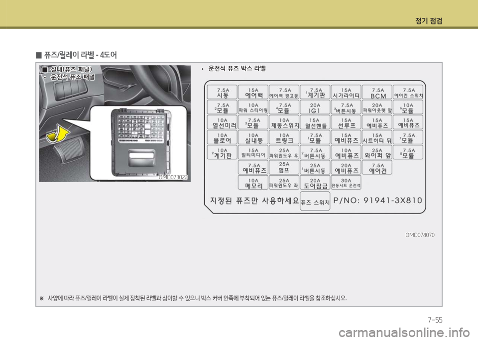 Hyundai Avante 2015  아반떼 MD - 사용 설명서 (in Korean) 4