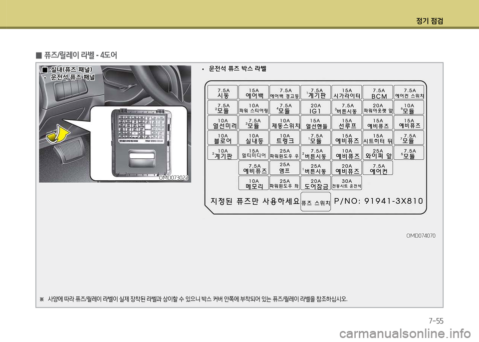 Hyundai Avante 2014  아반떼 MD - 사용 설명서 (in Korean) 4