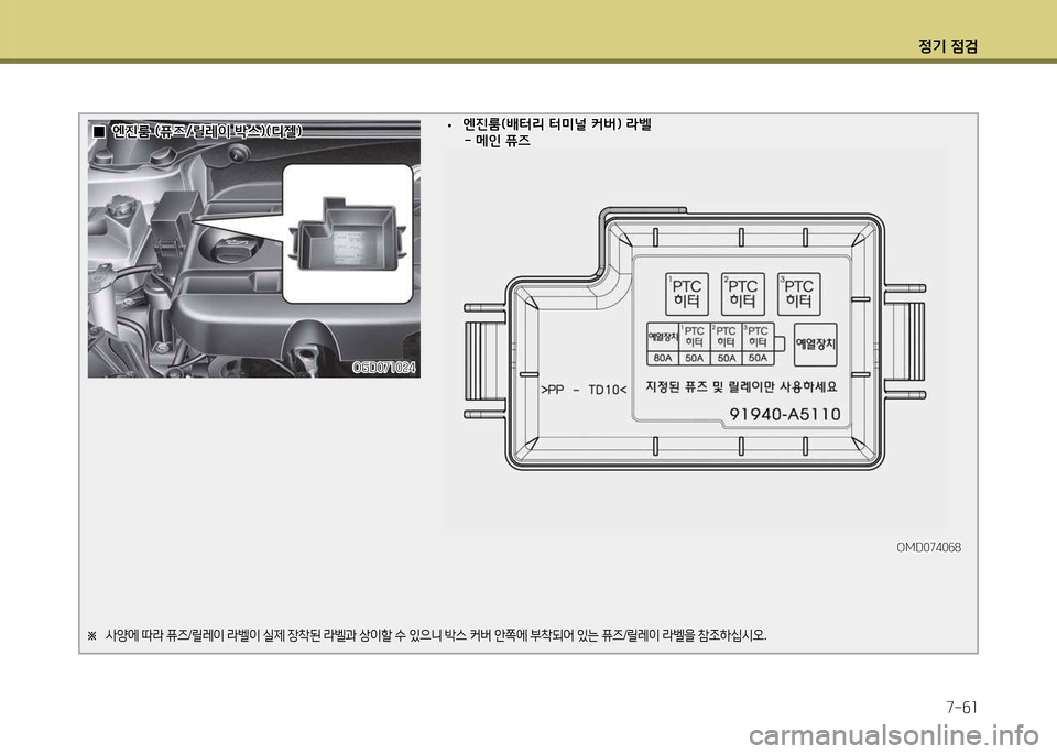 Hyundai Avante 2014  아반떼 MD - 사용 설명서 (in Korean) 4