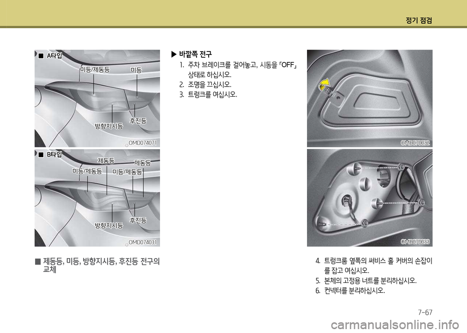 Hyundai Avante 2014  아반떼 MD - 사용 설명서 (in Korean) 4