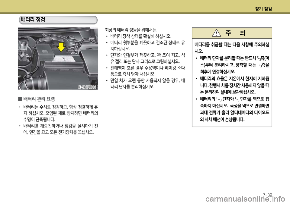 Hyundai Avante 2013  아반떼 MD - 사용 설명서 (in Korean) 4