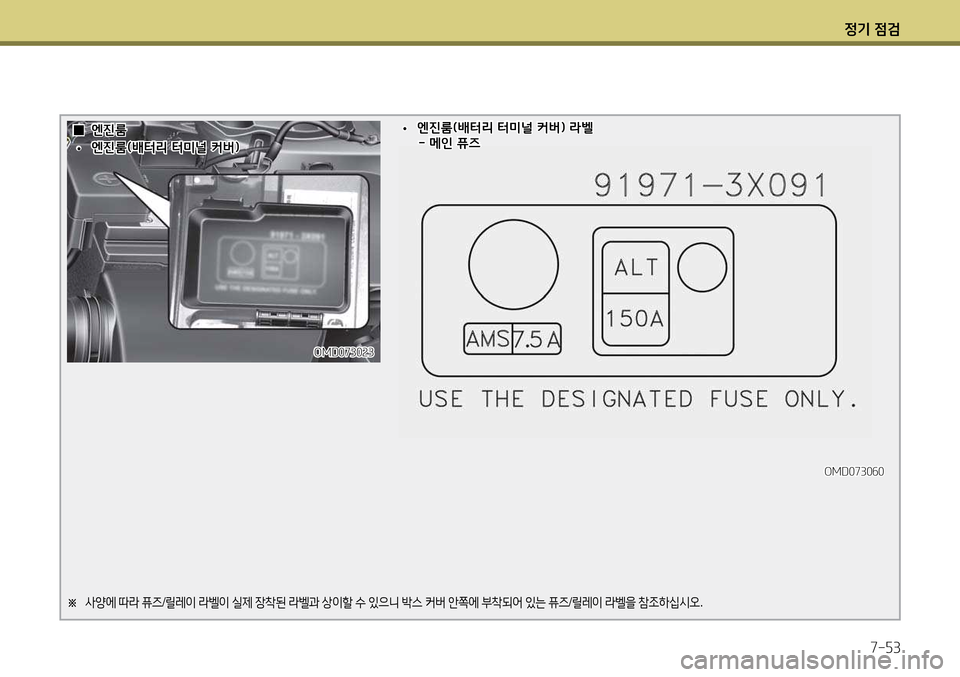 Hyundai Avante 2013  아반떼 MD - 사용 설명서 (in Korean) 4