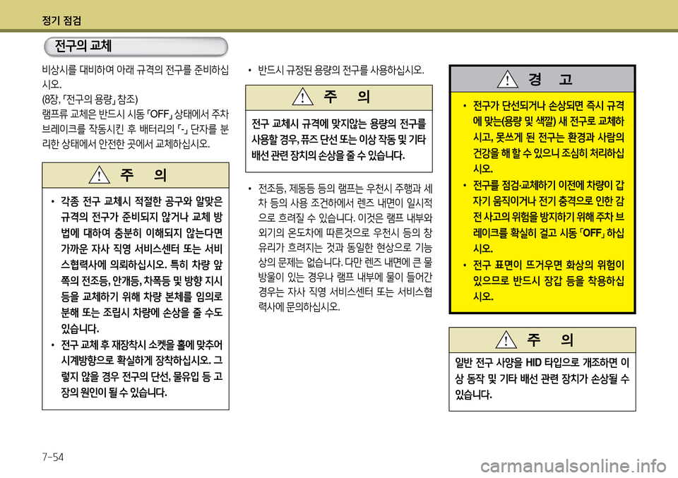 Hyundai Avante 2013  아반떼 MD - 사용 설명서 (in Korean) 4