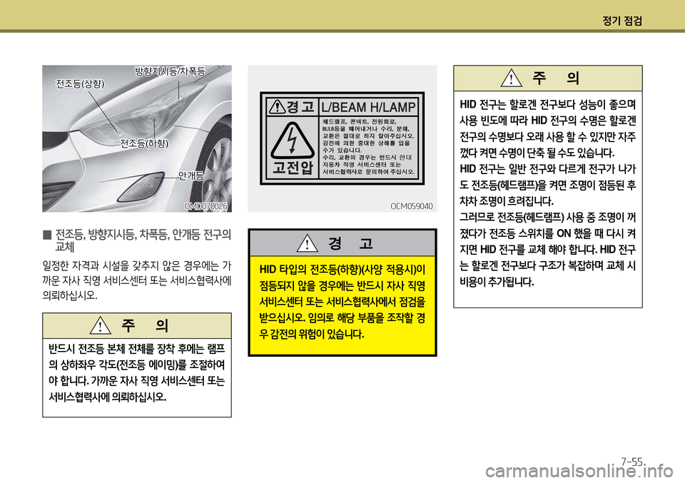 Hyundai Avante 2013  아반떼 MD - 사용 설명서 (in Korean) 4