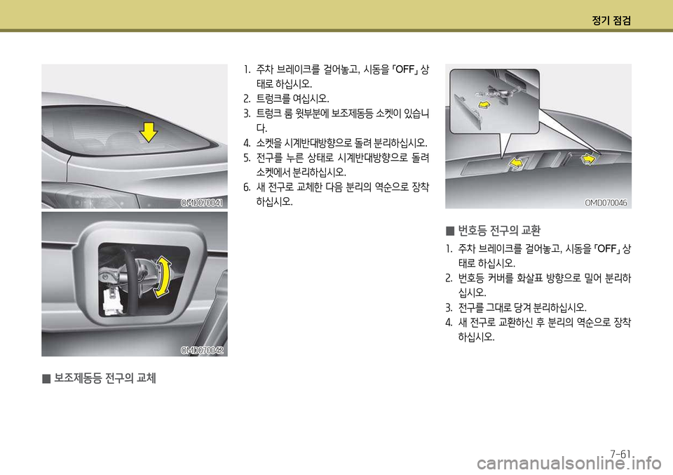 Hyundai Avante 2013  아반떼 MD - 사용 설명서 (in Korean) 4
