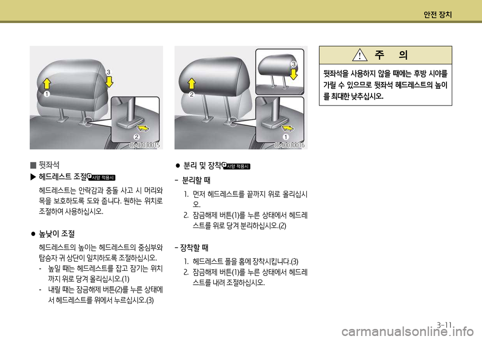 Hyundai Avante 2013  아반떼 MD - 사용 설명서 (in Korean) 1